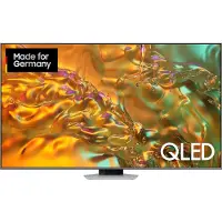 Samsung Q80D 85" QLED 4K Tizen OS Smart TV (2024), 2,16 m (85"), 3840 x 2160 Pixel, QLED, Smart-TV, WLAN, Silber