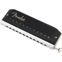 Fender Groove Pro Chromatische 12-Loch-Mundharmonika Tonart C