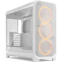 Fractal Design Meshify 3 XL, PC, Weiß, ATX, EATX, ITX, micro ATX, SSI CEB, SSI EEB, Stahl, Gehärtetes Glas, Gaming, Multi