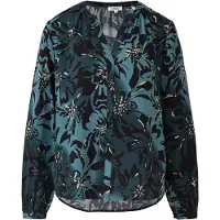 s.Oliver Blouse Blue Green Größe: 34 | Blusen Outlet | Damen | Blau