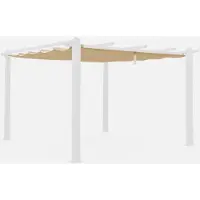 Sweeek - Dachplane für Pergola 3x4m - Condate - Beige