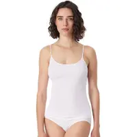 Schiesser Tanktop Damen 200762 Luxury White-XL