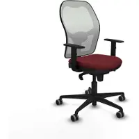 Piqueras Y Crespo Bürostuhl 1D036G0 Granatrot