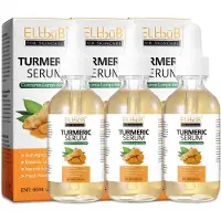 P-Beauty Gesichtsserum Kurkuma für Gesichtspflege 3x60 ml Serum