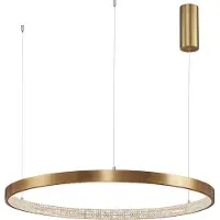 Lyora PRESTON LED Pendelleuchte Gold 49W Warmweiss 120x80cm dimmbar 9285801