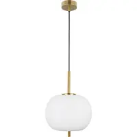 Nova Luce LATO Pendelleuchte E27 Gold 120x30cm dimmbar 9624061