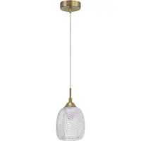 Nova Luce VARIO Pendelleuchte E27 Gold 120x13,5cm dimmbar 9191541