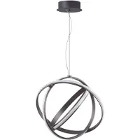 Lyora PERTONE LED Pendelleuchte Schwarz 53W Warmweiss 150x50cm dimmbar 9365012