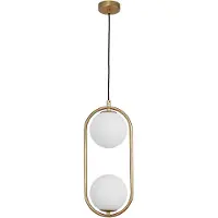 Lyora OBITAR Pendelleuchte G9 2-fach Gold 20x15x120cm dimmbar 9988171