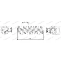 Monroe Fahrwerksfeder SPRINGS SP3680