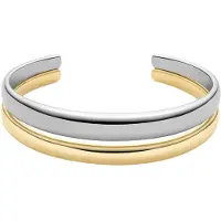 Fossil Ellis Silver and Gold Stainless Steel Bracelet JF04874998