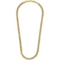 Fossil Arden Gold Coloured Stainless Steel Necklace JF04900710