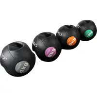 Gymstick Medizinball Aus Gummi Mit Griffen 4kg