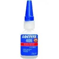 Loctite 406 Kunststoff-Sofortklebstoff farblos, niedrigviskos, 100gr Flasche - farblos/transparent