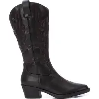 Xti für Damen. 14311902-MARRON Stiefel 143119 (36), Reißverschluss, Lässig