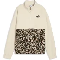 Puma Fleecepullover ESS GRAPHIC Animal Relaxed Half-Zip Crew damen