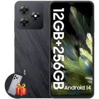 Blackview Wave 8 (Dual Sim - 6.56" - 256 GB, 4 GB RAM) Schwarz