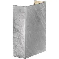 Nordlux Fold 10 LED Wandleuchte Galvanised - , Metallisch, für Wohnzimmer, Aluminium
