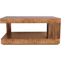 Möbilia Couchtisch MÖBILIA "Titlis", braun (natur, braun, natur, braun, natur, braun), B:90cm H:40cm T:60cm, Tische, Couchtisch