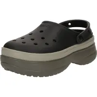 Crocs Clog Unisex Classic Stacked Clog Black-Schuhgröße 36 - 37