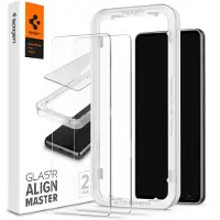 Spigen GLAStR Fit Displayschutzfolie 2er-Pack + Applicator für das Samsung Galaxy A53