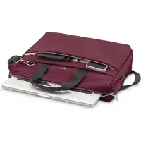 Hama Notebookrucksack "Laptoptasche (34 – 36 cm (13,3 - 14,1“), wasserabweisend, gepolstert)", rot, B/H/T: 40,5cm x 30cm x 7cm, Rucksäcke, extralanger Reißverschluss, Notebookrucksack
