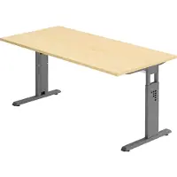 Hjh OFFICE PRO MEGA 16 G - 160 x 80 h?henverstellbar Ahorn/Graphit