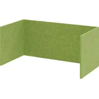 Hammerbacher FlexWall Akustikrückwand grün 74,8 x 37,3 x 32,8 cm