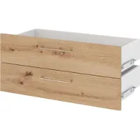Hammerbacher FlexWall Schubladen asteiche 79,6 x 35,0 x 34,6 cm