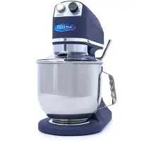 Maxima - Gastro Planetenmischer - 7 l - Bis zu 2 kg Teig - Stahlblau Matt