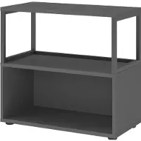 Hammerbacher Regal, 2OH, graphit