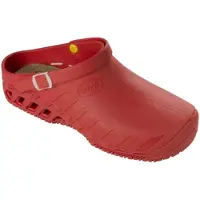 Scholl Medizinische Clogs Evo Red Unisex-Schuhgröße 38