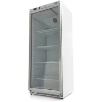 Maxima 600-Liter-Kühlschrank mit Glastür - weiß -