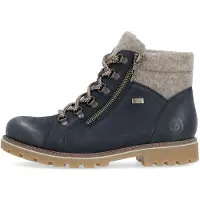 Remonte Schnürstiefelette "Stiefelette Veloursleder"