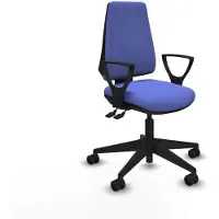 Piqueras Y Crespo Bürostuhl BFN066N Hellblau