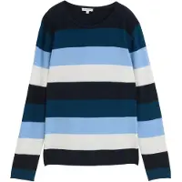 Tom Tailor Knit Structured Striped Pullover
