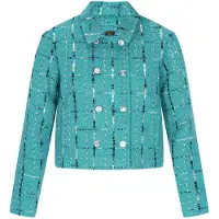 Faina Women Blazer in turquoise multicolor | Gr.: L