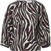 Comma Blouses Burgundy Größe: 36 | Blusen Outlet | Damen | Braun