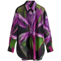 Desigual Hemd Orquidea Lacroix 25WWCW20 Bunt Relaxed Fit