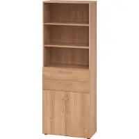 Hammerbacher Kombischrank 6 OH 968K2 Nussbaum/Nussbaum