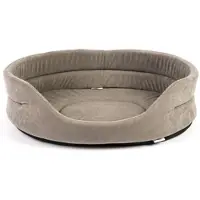 Fera Hundebett oval grau XL 75x62x22 cm