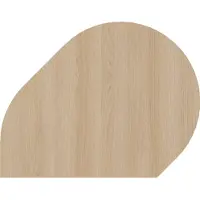 Hammerbacher Anbautisch 80x103cm si/ei