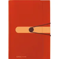 Herlitz 11411279 Polypropylene (PP) Orange Aktendeckel