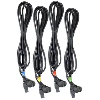 Compex 6p Schnappkabel 4 Einheiten