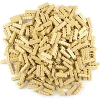 LEGO 1x4 Mauersteine Bausteine Hellbeige - 15533 NEU! Menge 50x
