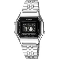 Casio Retro Collection LA680WA-1BDF Damenuhr Chronograph