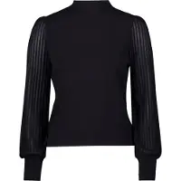 Zero Strickpullover "Damen mit Spitzenärmeln" 1 Stk. Struktur