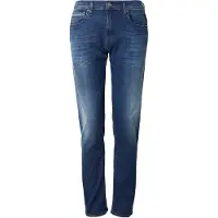 Replay Grover Cloud 34L Herren 11,5 oz Hyperflex Strecken Denim Mar e – Blau