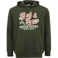 Jack & Jones Logo 2 Plus Size Kapuzenpullover