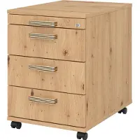 Hammerbacher Rollcontainer 58cm, 3Schübe,Schloss SG Asteich